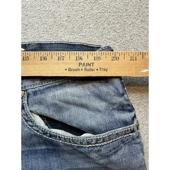 Ariat M4 Low Rise Boot Jeans Mens 40x32 Light Wash Blue Denim Bootcut 10019557